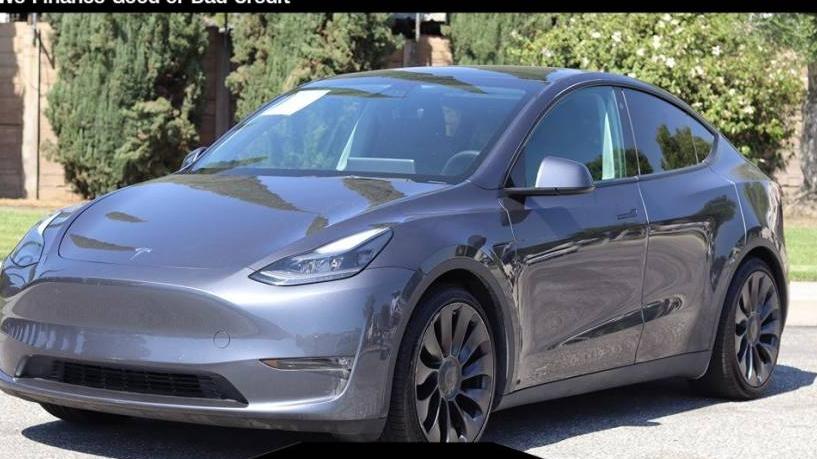 TESLA MODEL Y 2021 5YJYGDEF7MF277688 image